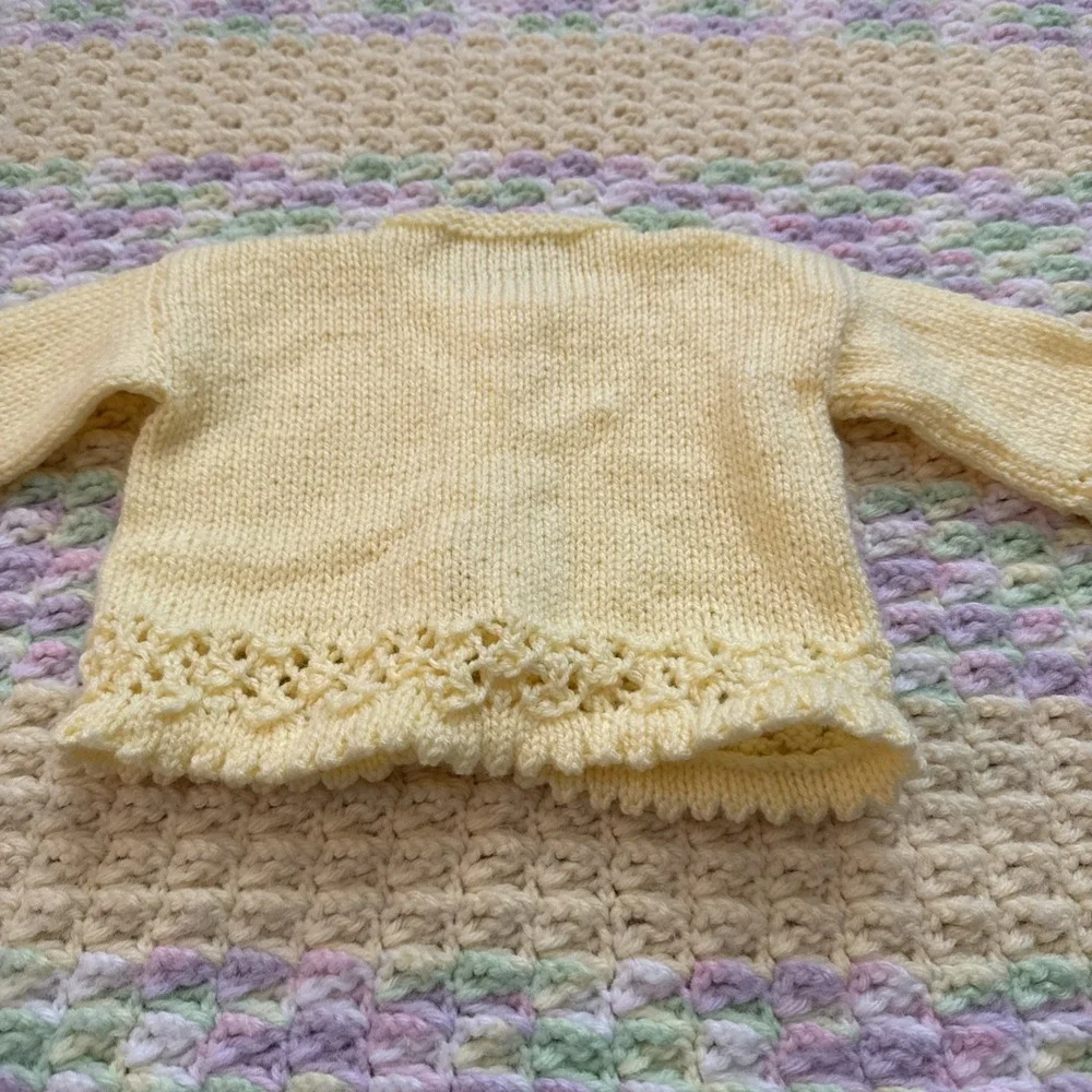 Handmade vintage crochet